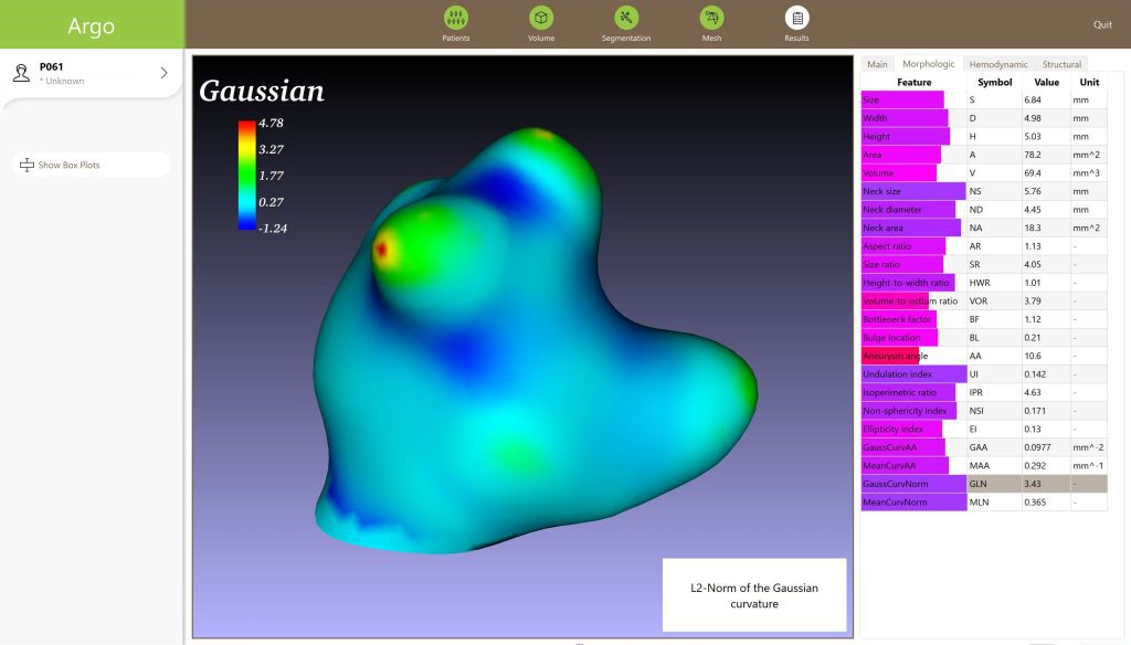 Screenshot Projekt ARES