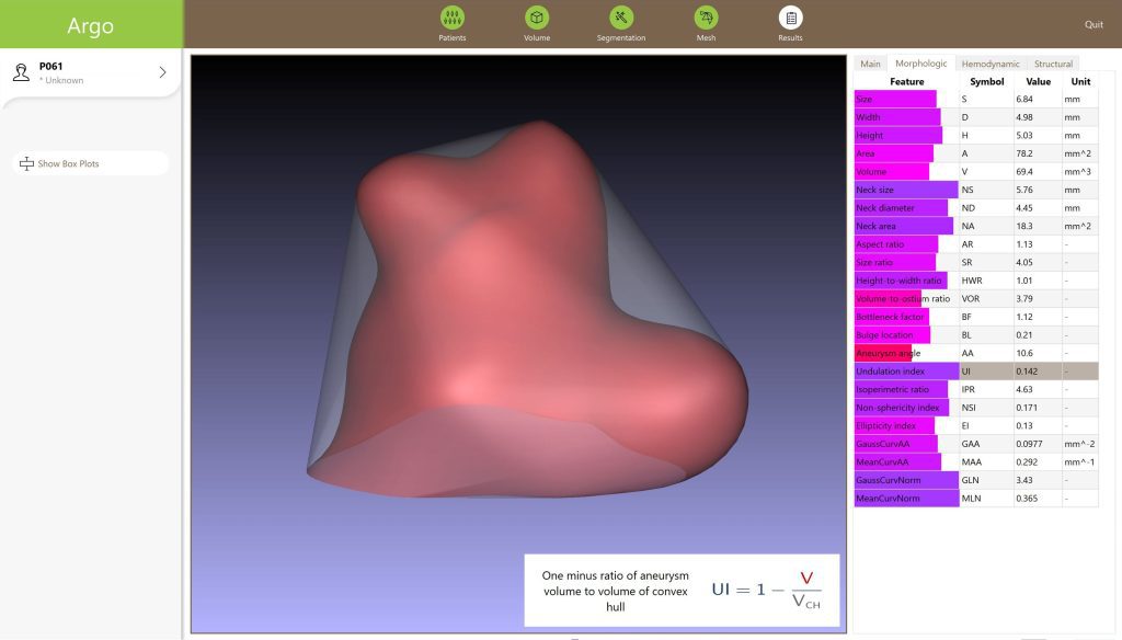Screenshot Projekt ARES