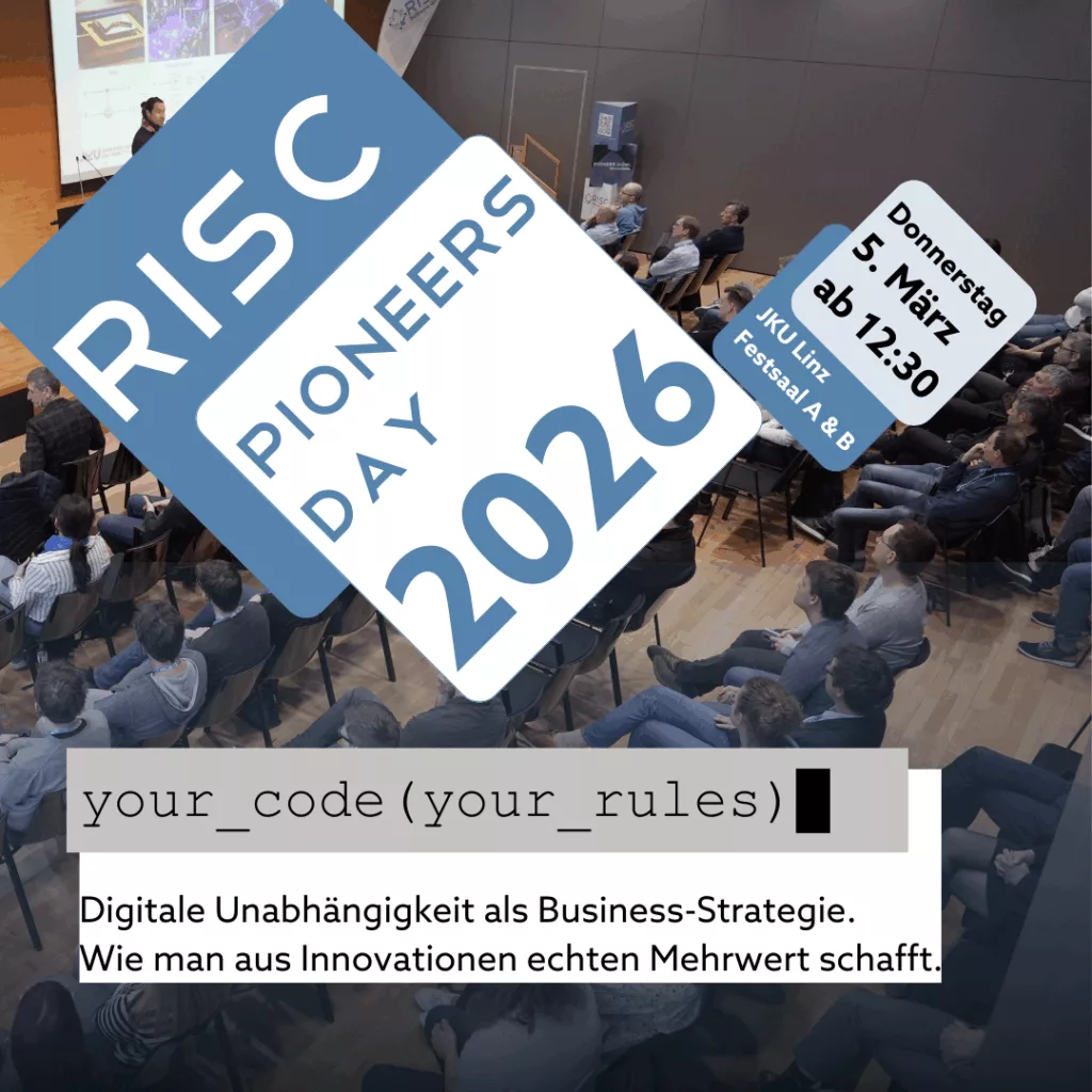 RISC Pioneers Day 2026 Konferenz über digitale Unabhängigkeit.